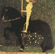 Gustav Klimt Life is a Struggle (The Golden Knight) (mk20) Sweden oil painting artist